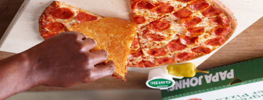 Papa Johns Pizza food