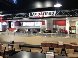 Rapid Fired Pizza food