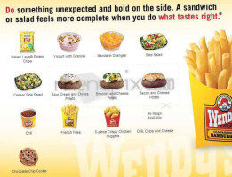 Wendy's menu