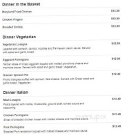 Nancy's Kitchen menu