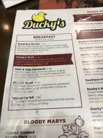 Ducky's menu