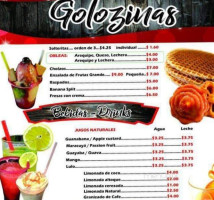 Altoque Colombian Food menu