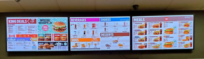 Burger King inside