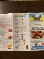 Tropical Flavors Restuarant menu