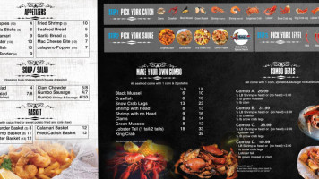 Crab And Wing menu
