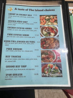 The Island Stop menu