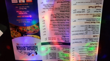 Himalayan Kitchen And menu