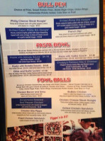 Pippa's Cafe menu