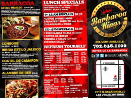 Barbacoa Kings food