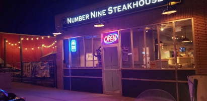 Number Nine Steakhouse food
