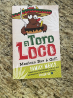 El Toro Loco Mexican Grill food