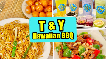 T&y Hawaiian Bbq food