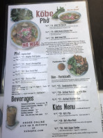 Kobe Pho Grill food