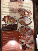 Cancun Mexican And Grill menu