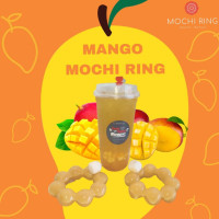 Mochi Ring Donut And Bubble Tea food