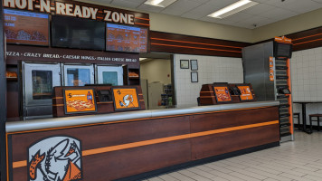 Little Caesars Pizza inside