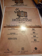 Drunken Goat Grill menu