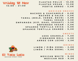 El Taco Loco #4 food