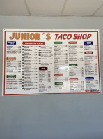 Junior's Taco Shop food