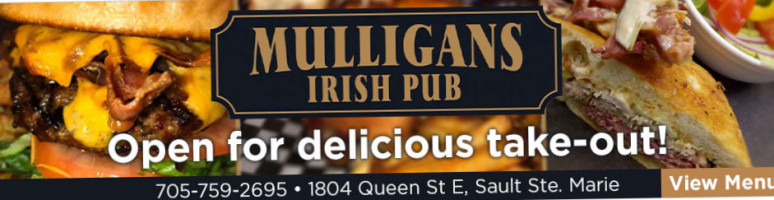 Mulligan's Irish Pub food