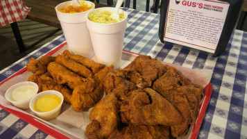 Gus's World Famous Fried Chicken food