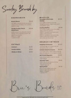 Illumination Wines menu