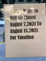 Luca's Pizza food