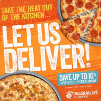 Pasqually's Pizza Wings food