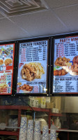 America's Best Wings Halal Food menu