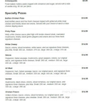 Marco's Pizza menu