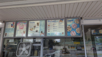 Dairy Queen Store menu