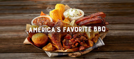 Famous Dave's B-que Of America food