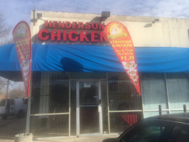 Henderson Chicken outside