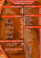 Sam's Pizza menu