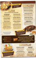 Casa Grande menu