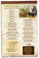 Casa Grande menu