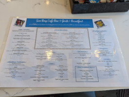 Sea Bay Cafe menu