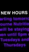 Bourne Nutrition, Inc food