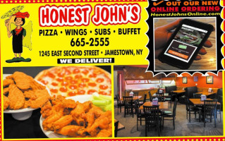 Honest John's Pizzeria Fairmount menu