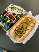 The Vegan Hot Dog Cart food