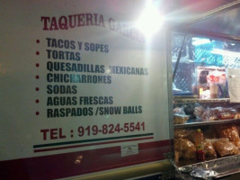 Taqueria García food