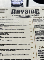 Bayside Cantina food