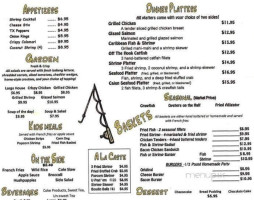 Off The Hook Seafood menu