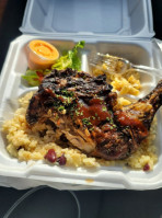 Franky G's Jamaican Grill food