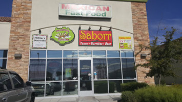 Saborr Mexican Food outside
