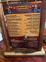 Plaza Mexico menu