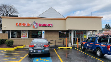 Dunkin' outside