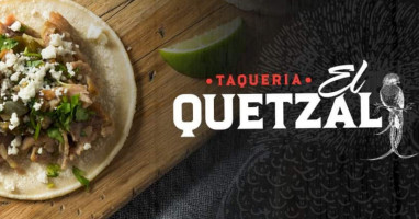 La Taqueria El Quetzal food
