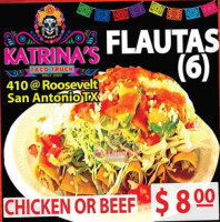 Katrina's Taco Truck food