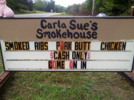 Carla Sue's Smokehouse outside